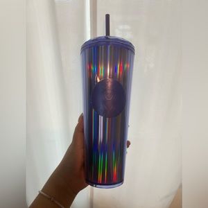 Purple Iridescent Venti Starbucks Tumbler